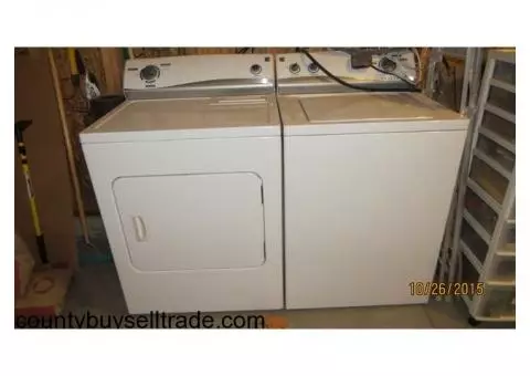 Kenmore  Washer and Dryer